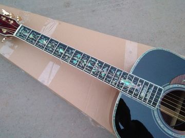 41&quot; AAAA all solid cocobolo acoustic guitar custom HUMMBINGBIRD body top quality OEM sunburst fancy guitar supplier