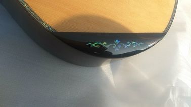 Custom guitar soundhole EQ AAAA all solid single cutaway custom cocobolo wood acoustic electric guitar supplier
