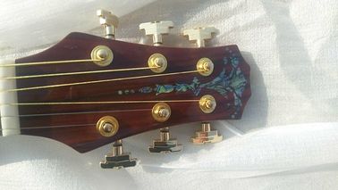 Custom guitar soundhole EQ AAAA all solid single cutaway custom cocobolo wood acoustic electric guitar supplier