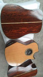 Custom guitar soundhole EQ AAAA all solid single cutaway custom cocobolo wood acoustic electric guitar supplier