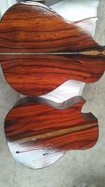 Custom guitar soundhole EQ AAAA all solid single cutaway custom cocobolo wood acoustic electric guitar supplier
