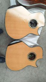Custom guitar soundhole EQ AAAA all solid single cutaway custom cocobolo wood acoustic electric guitar supplier