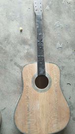 Free shipping AAAA handmade all Solid guitar dreadnought body guitar imported wood soundhole EQ D acoustic electric guit supplier