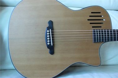 All solid wood 14th guitar customized acoustic electric guitar in satin finishing supplier