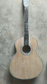 AAAA handmade all Solid guitars OM body guitar imported wood soundhole EQ acoustic electric guitar supplier