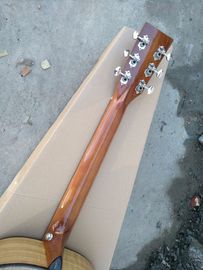 AAAA handmade all Solid guitars OM body guitar imported wood soundhole EQ acoustic electric guitar supplier