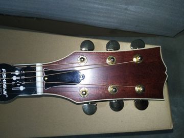 43" Jumbo satin finishing acoustic guitar hand made mahogany wood color acoustic guitar supplier