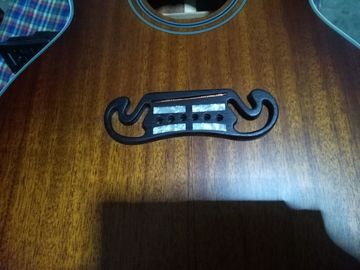 43" Jumbo satin finishing acoustic guitar hand made mahogany wood color acoustic guitar supplier