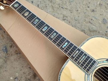 41&quot; D45e Style Ebony Fretboard Top Quality AAA Solid Top Acoustic Electric Guitar supplier