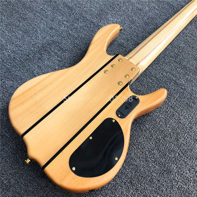 Ken Smith 6 strings Electric Bass Guitar,Burst maple top Active pickups Guitar Bass Golden hardware supplier