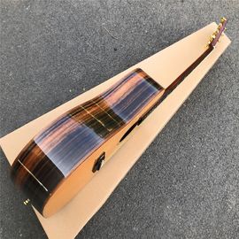 2019 New Custom Electric Acoustic Guitar Solid cedar top D style Acoustic Guitar supplier