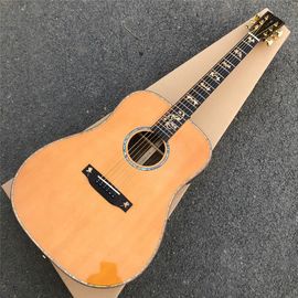 2019 New Custom Electric Acoustic Guitar Solid cedar top D style Acoustic Guitar supplier