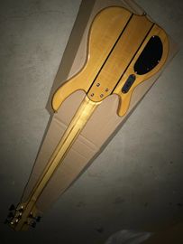 5 Strings Ken bass Smith bass Golden Hardware with Active pickup Burl Top & Back electric guitar Bass supplier