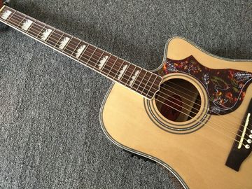 Factory customization Solid Spruce Top Mt D45c Cutaway Electric Acoustic Guitar supplier