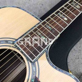 Factory customization Solid Spruce Top D45c Cutaway Electric Acoustic Guitar supplier