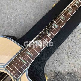 Factory customization Solid Spruce Top D45c Cutaway Electric Acoustic Guitar supplier