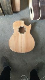 Factory AAAA 14 frets Auditorium folk Guitars Orchestra all solid imported apple wood acoustic electric guitar supplier