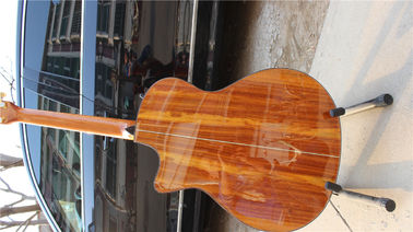 Top Quality koa wood cutaway acoustic electric guitar K24 model best guitars supplier