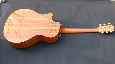 Top Quality koa wood cutaway acoustic electric guitar K24 model best guitars supplier