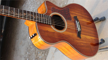 Top Quality koa wood cutaway acoustic electric guitar K24 model best guitars supplier