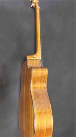 Top Quality left handed koa wood cutaway acoustic electric guitar G24 model best guitars supplier