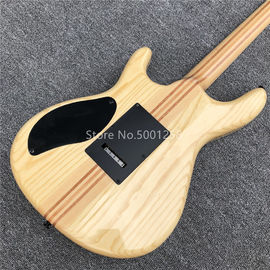 Light blue Quilted Flame Maple Mayones Electric Guitar,2019 New S logo Neck through body 6 Strings Guitar supplier