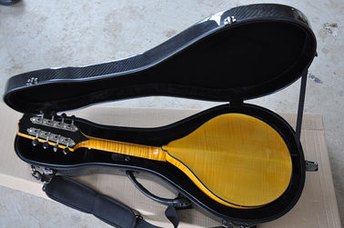 Factory custom Handmade custom advanced 8 strings mandolin electric guitar with ebony fretboard supplier