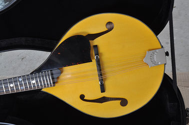 Factory custom Handmade custom advanced 8 strings mandolin electric guitar with ebony fretboard supplier