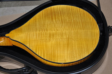 Factory custom Handmade custom advanced 8 strings mandolin electric guitar with ebony fretboard supplier