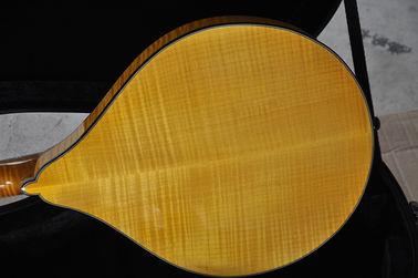 Factory custom Handmade custom advanced 8 strings mandolin electric guitar with ebony fretboard supplier