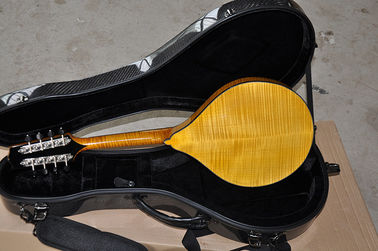 Factory custom Handmade custom advanced 8 strings mandolin electric guitar with ebony fretboard supplier