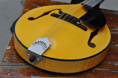 Factory custom Handmade custom advanced 8 strings mandolin electric guitar with ebony fretboard supplier