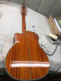 Real Abalone Grand Acoustic Guitar 814ce electrical acoustic guitar 814 acoustic guitar B band T35 EQ high end supplier