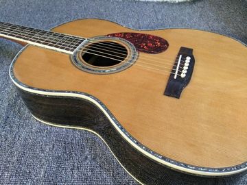 39 inches ooo45s Acoustic Guitar Top AAA Solid Red Cedar Abalone Binding Body With Fishman Pickups Rosewood fingerboard supplier