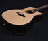 Customized solid spruce top rosewood back and side cutaway acoustic guitar with FSM 301 EQ supplier