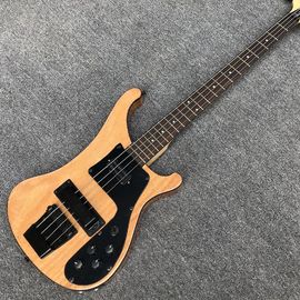 Natural 4003 rickenback 4 string Bass Guitar,Quality assurance,Black hardware Ricken Electric Bass,free shipping supplier