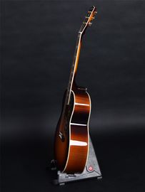 Customized 43 Inch size solid wood acoustic guitar flamed maple back side rosewood fingerboard supplier