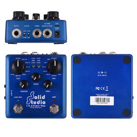 Solid Studio IR Power Amp Simulator Guitar Multi Effect Pedal Dual Footswitch Builtin 8 Cabinet 8 Microphone True Bypass supplier