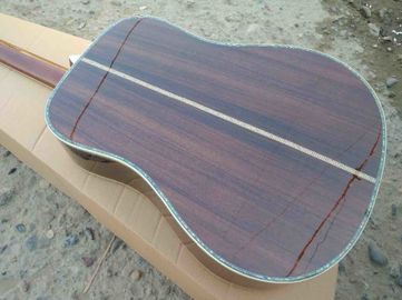 41 inch Full solid wood D style classical Acoustic Guitar,Real abalone Ebony fingerboard,One piece of neck OEM custom gu supplier