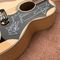 2018 New flamed maple custom G200 acoustic guitar Elvis Presley fretboard inlays supplier