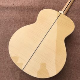 2018 New flamed maple custom G200 acoustic guitar Elvis Presley fretboard inlays supplier