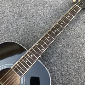 2019 Factory custom 6 acoustic guitar black Billie Joe electric acoustic electric guitar Free Shipping supplier