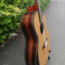 2019 solid cedar top ps14s acoustic guitar,Real abalone inlays Ebony fingerboard,Cocobolo Back and sides acoustic Guitar supplier