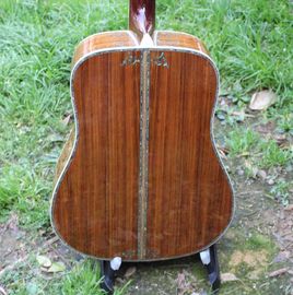 Factory 41 inch Koa wood acoustic guitar,Ebony fingerboard Abalone inlays D45k style koa guitar,Free shipping supplier