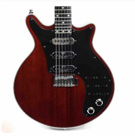 Guild Brian May Red Guitar Black Pickguard 3 pickups wilkinson Tremolo Bridge 24 Frets custom Factory outlet supplier