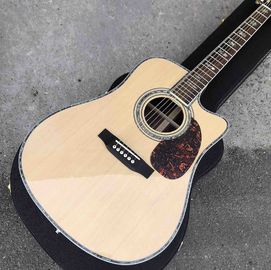 Classical Acoustic Guitar Grand Cutaway 41&quot; Solid Spruce Top Rosewood back&amp;side 301 EQ Abalone Binding supplier