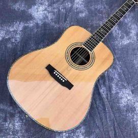 Ebony Fingerboard Solid Spruce 45D Style Acoustic Guitar Cocobolo Acoustic Guitar supplier