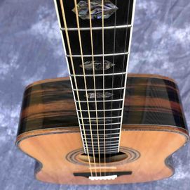 Ebony Fingerboard Solid Spruce 45D Style Acoustic Guitar Cocobolo Acoustic Guitar supplier