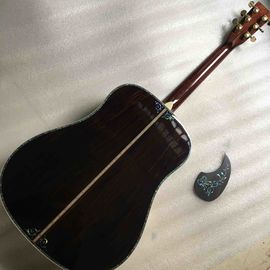 AAAA All Solid Europe Spruce Dreadnought D45AA Shape Acoustic Electric Guitar supplier