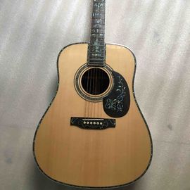 AAAA All Solid Europe Spruce Dreadnought D45AA Shape Acoustic Electric Guitar supplier